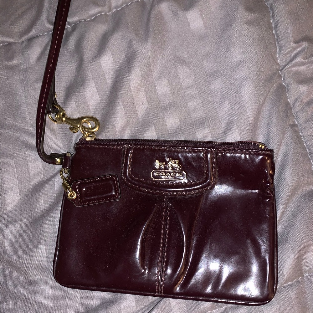 Coach wristlet
